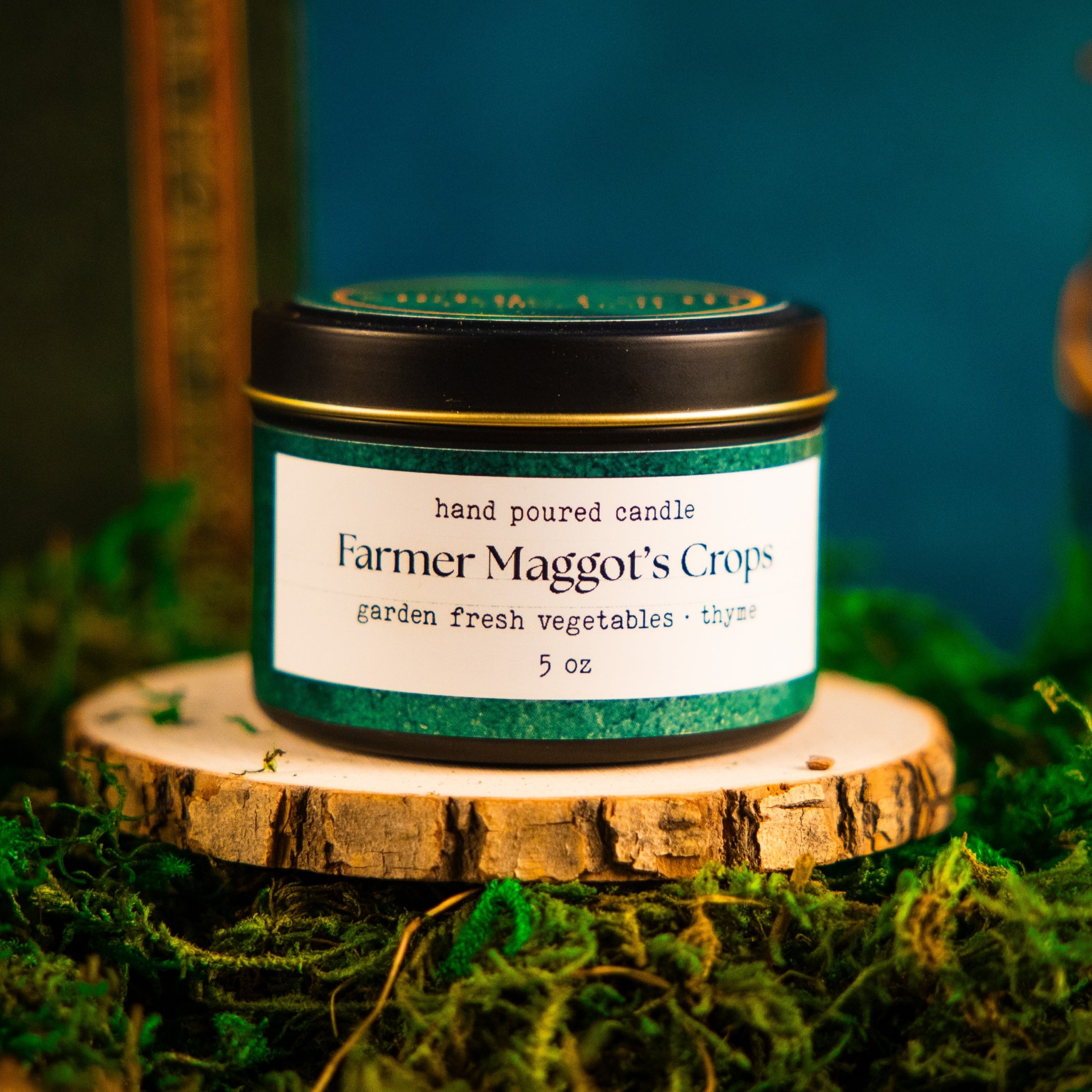 Farmer Maggot's Crops candle