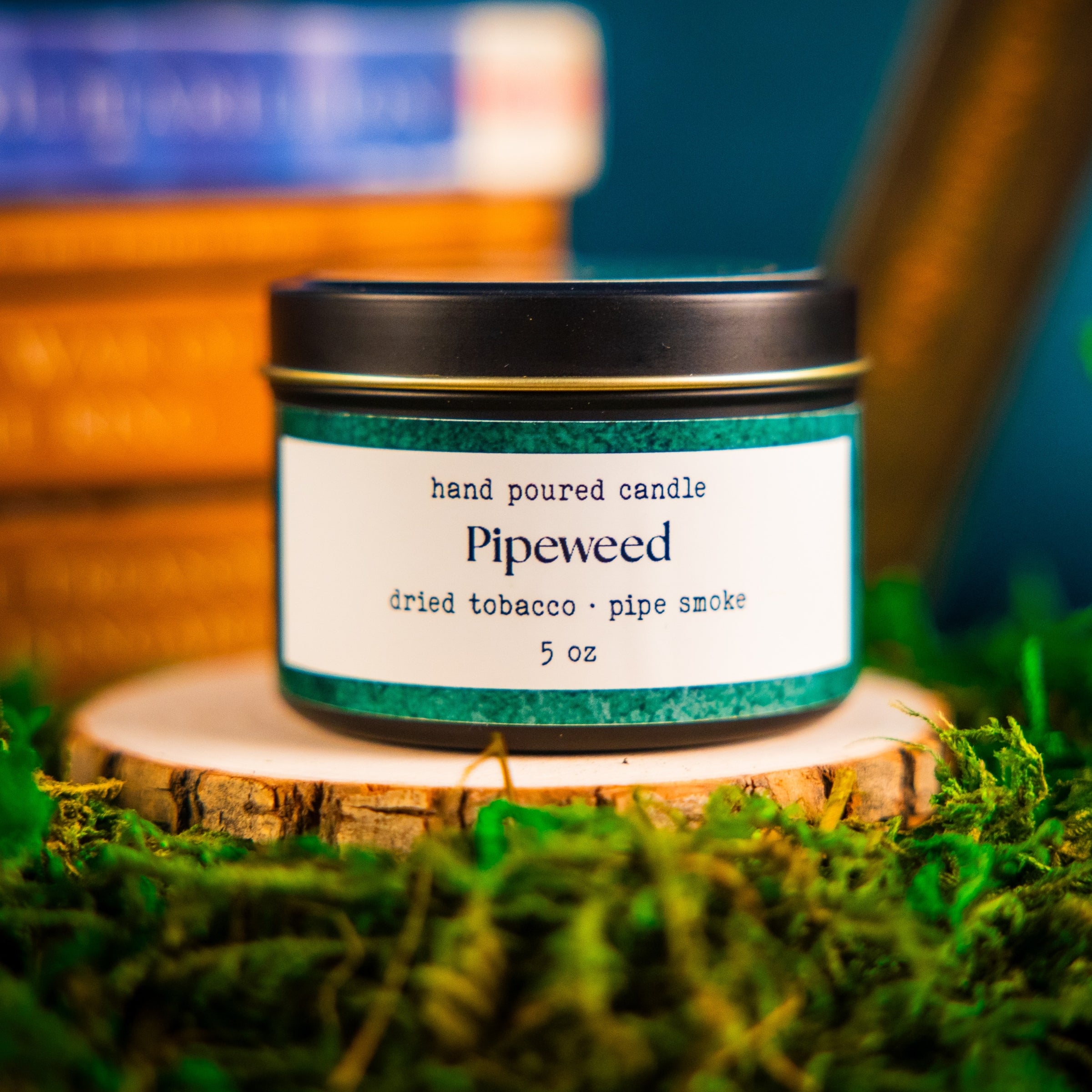 Pipeweed candle