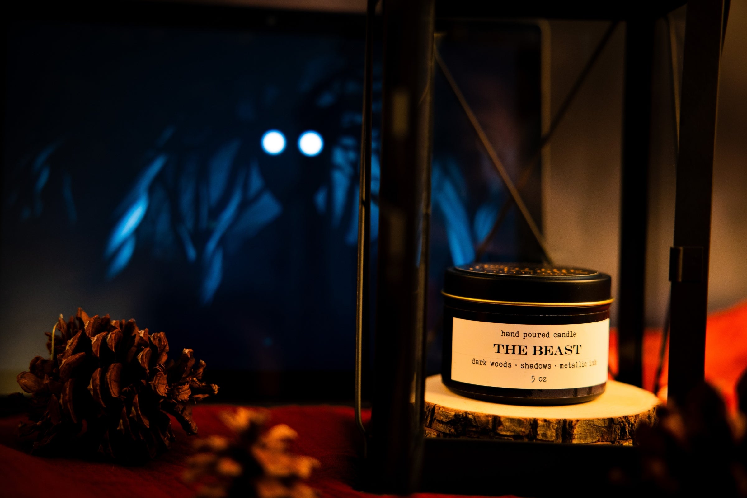 The Beast candle