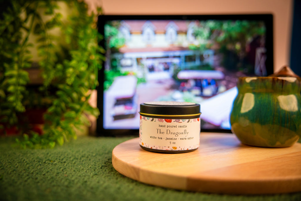 The Dragonfly candle