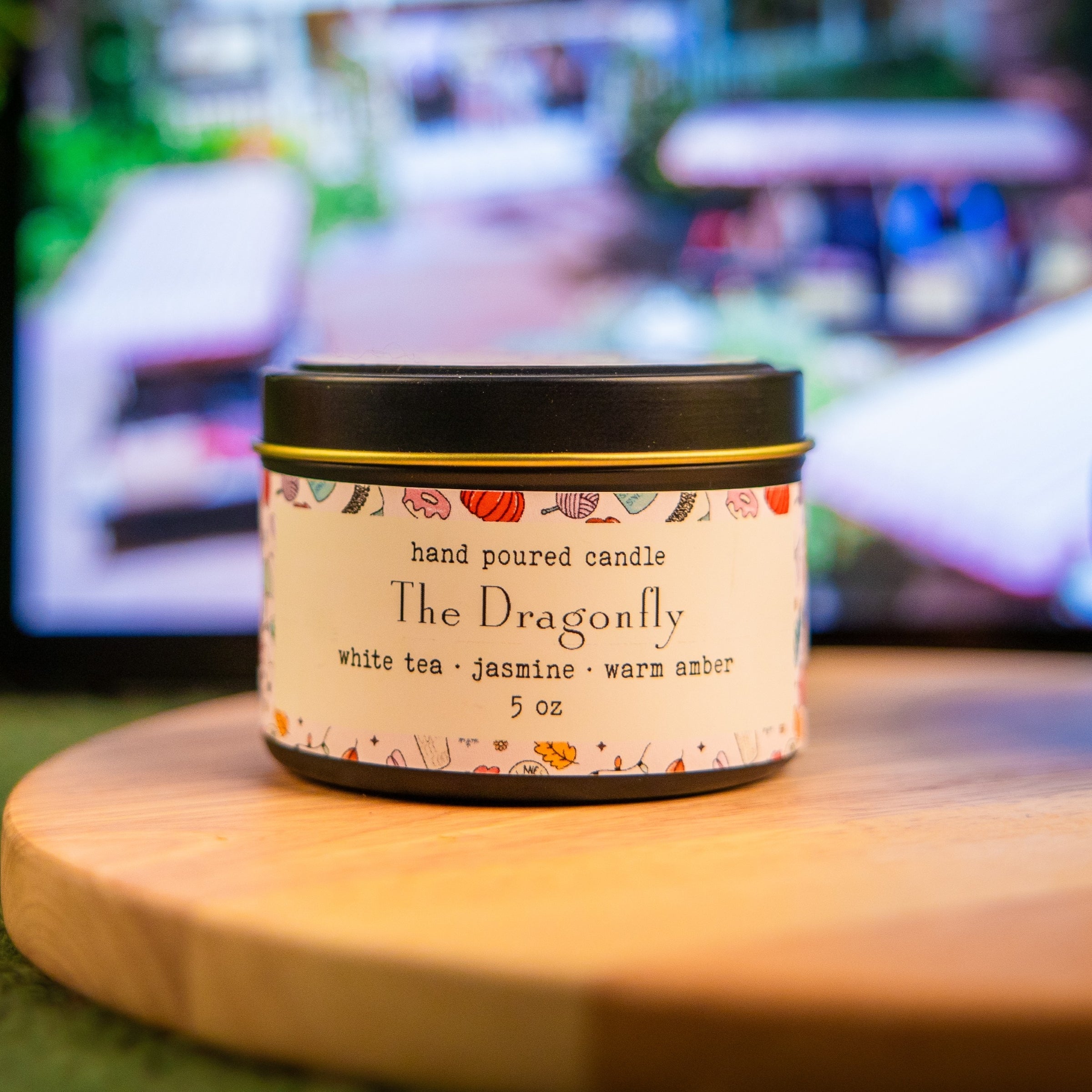 The Dragonfly candle