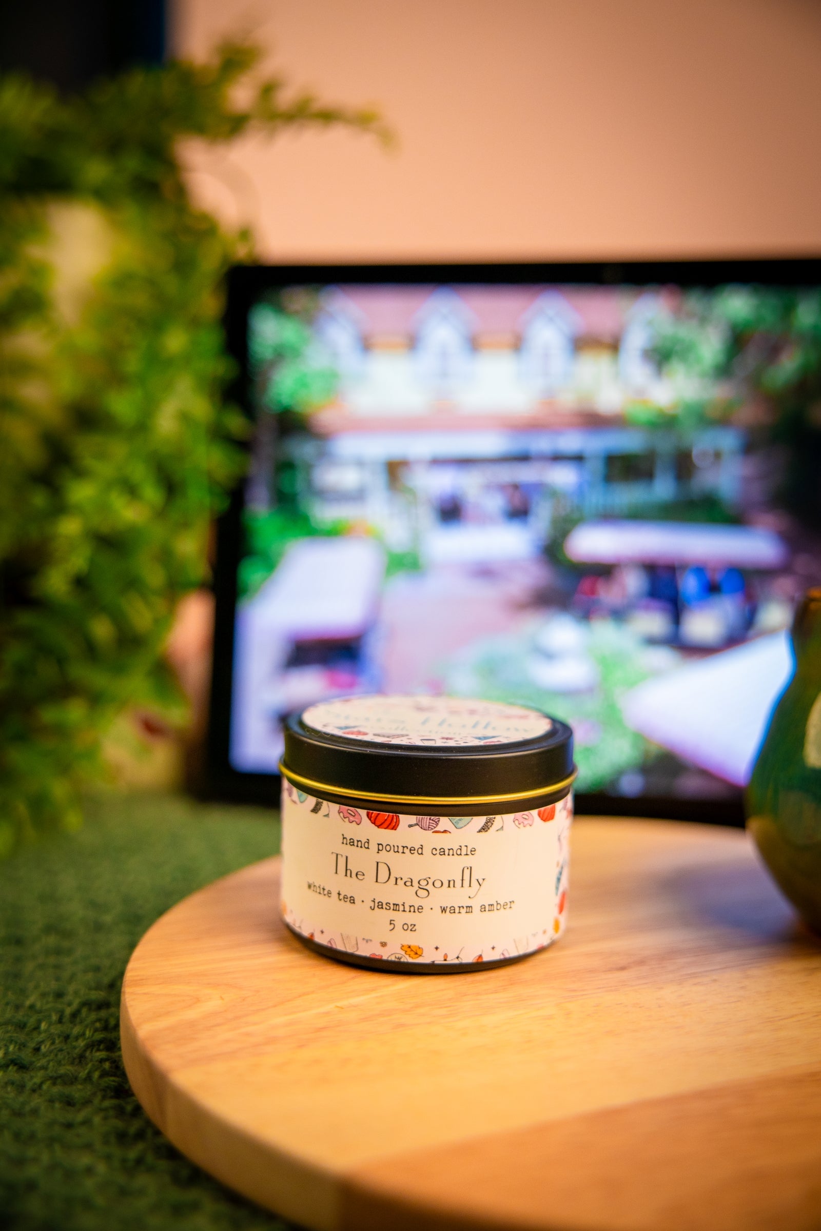 The Dragonfly candle