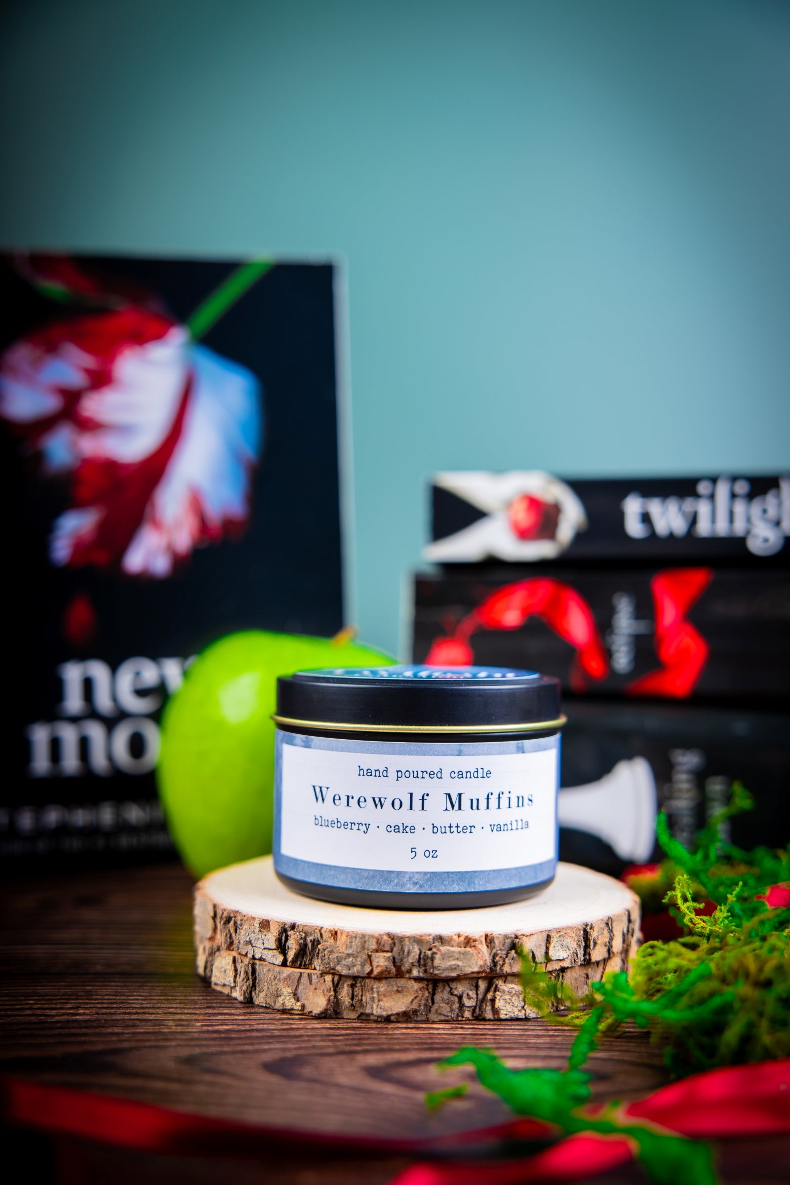 Werewolf Muffins candle
