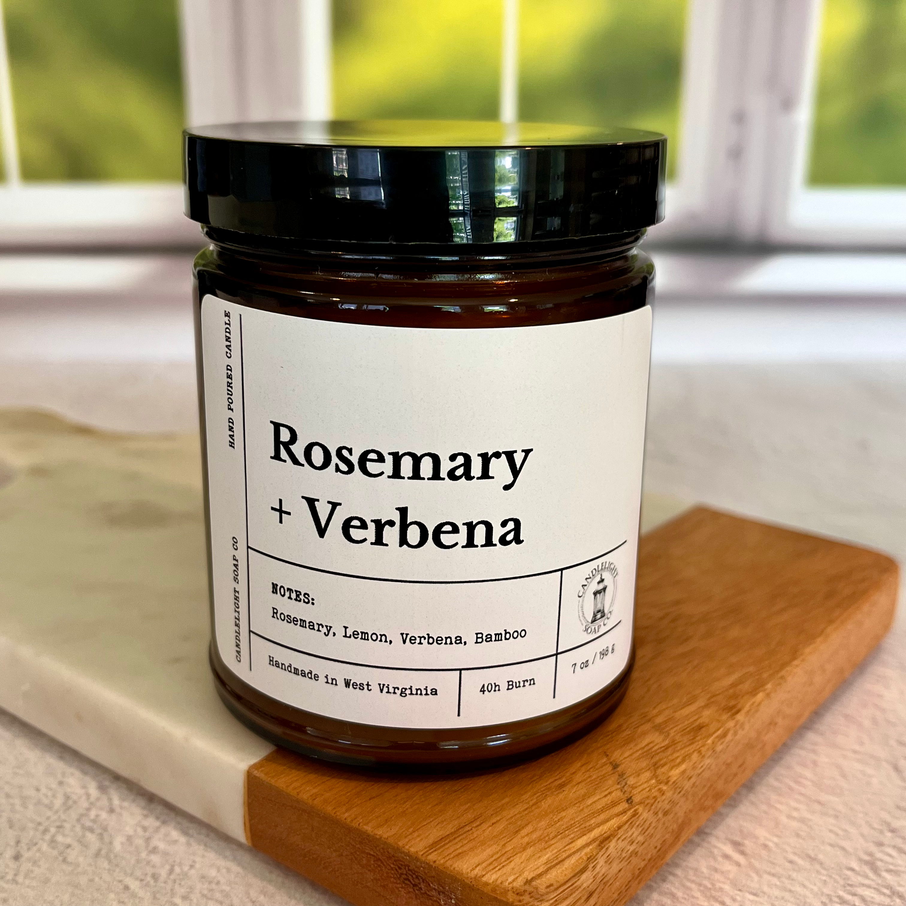Rosemary + Verbena candle image 0