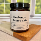 Blueberry + Lemon Cake candle image 0