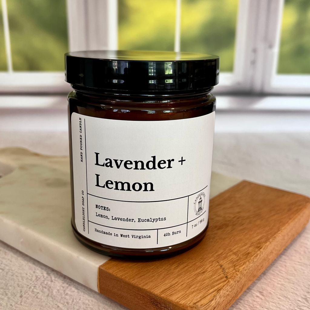 Lavender + Lemon candle image 0