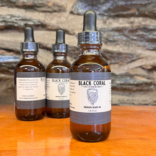 Black Coral Beard Oil image 0