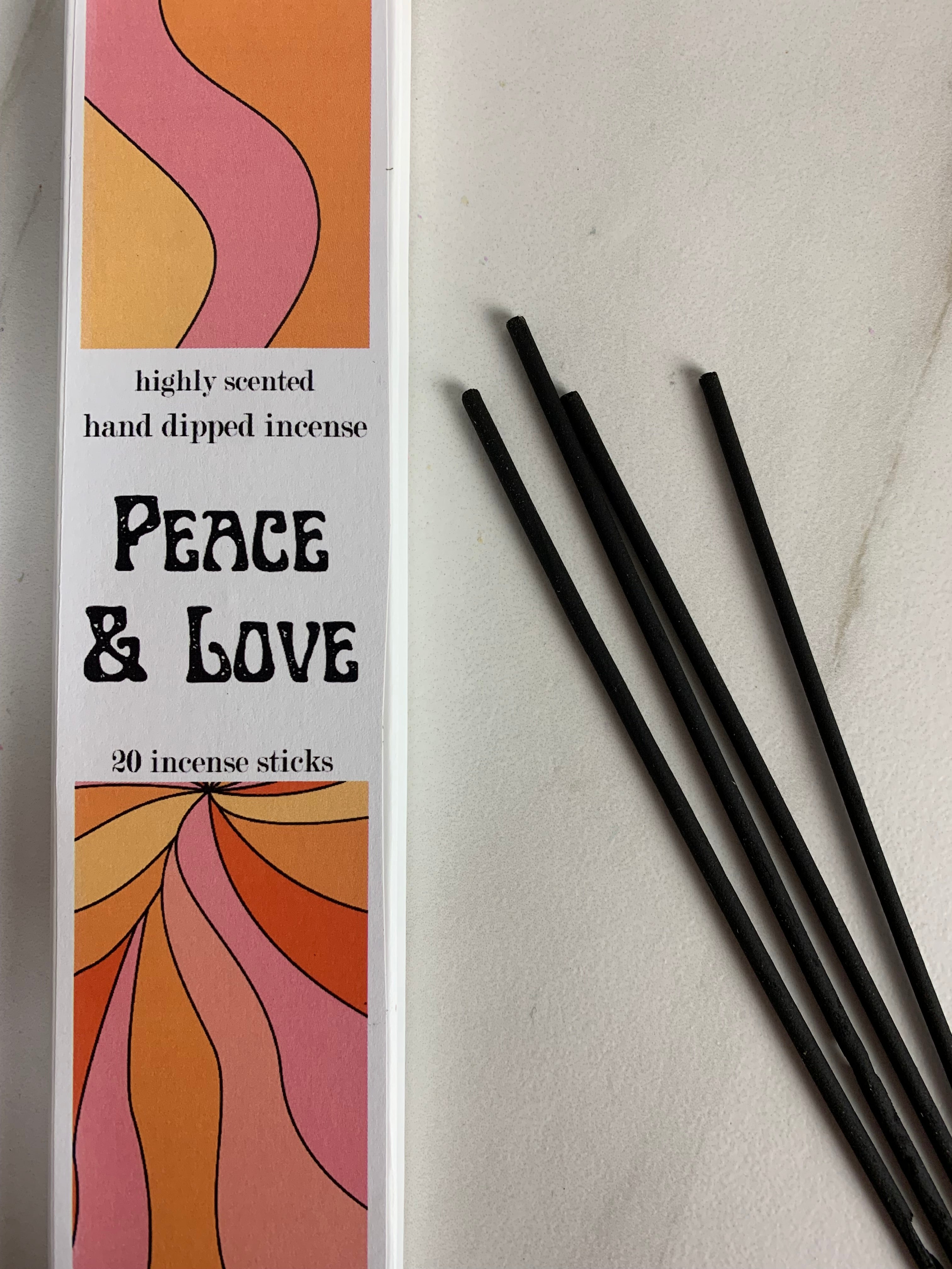 Peace & Love incense sticks image 0