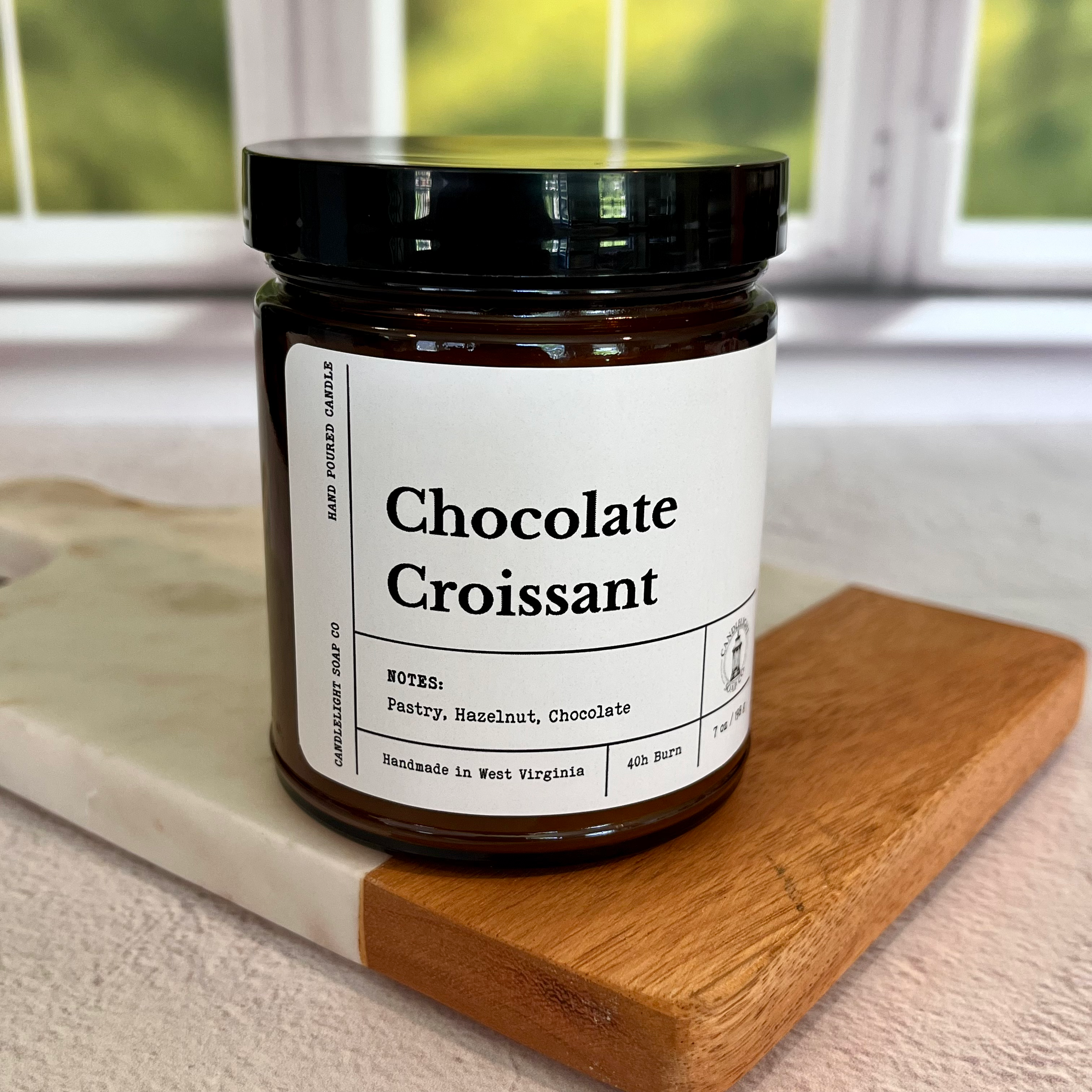 Chocolate Croissant candle image 0