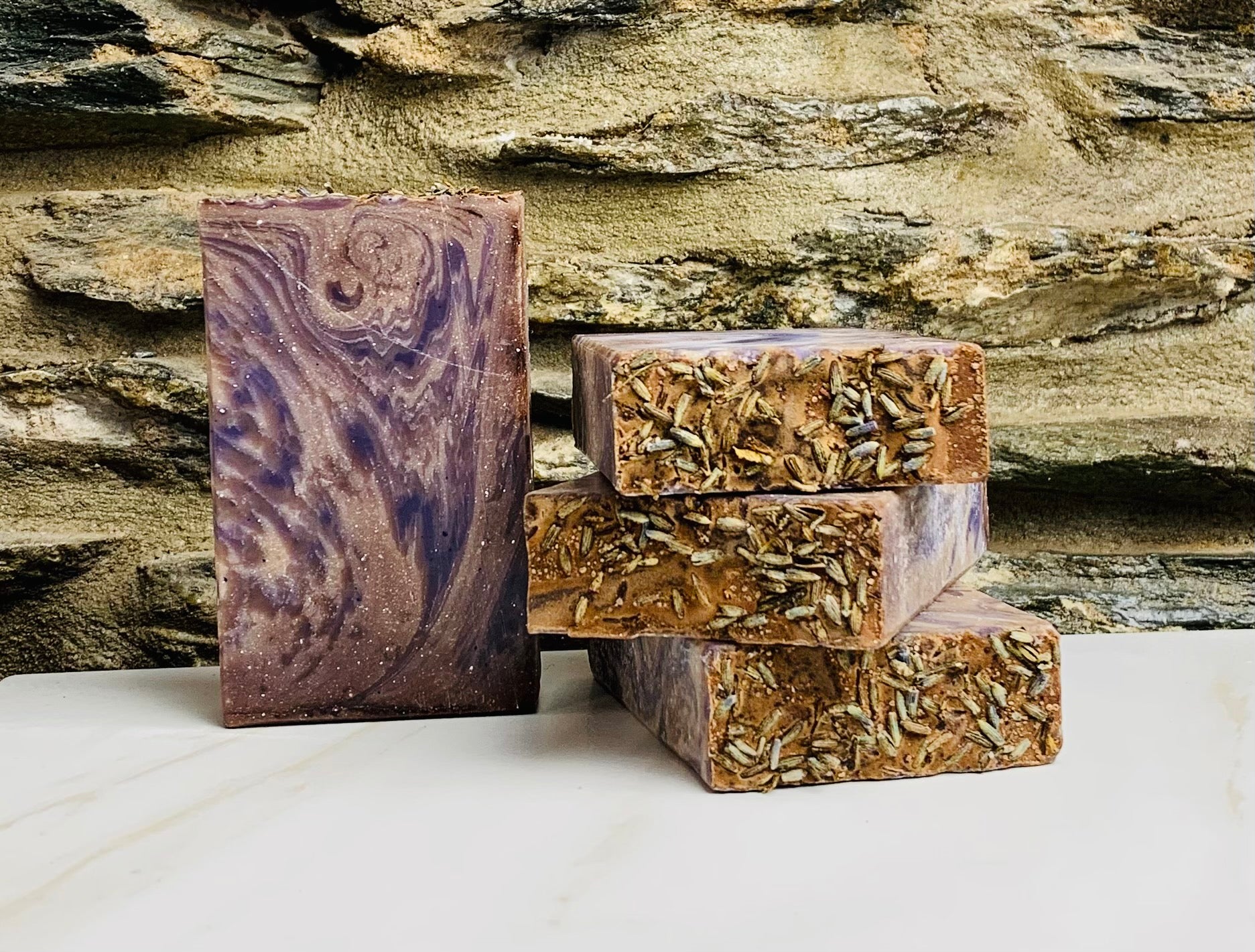 Lavender and Black Amber image 0