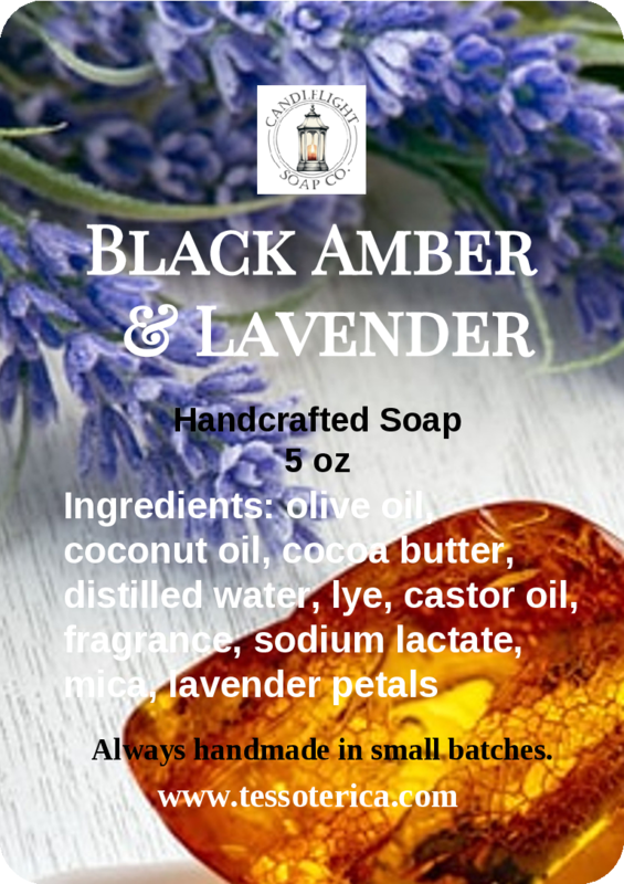 Lavender and Black Amber