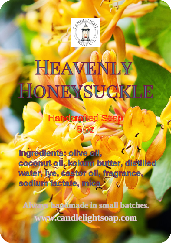 Heavenly Honeysuckle soap
