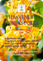 Heavenly Honeysuckle soap