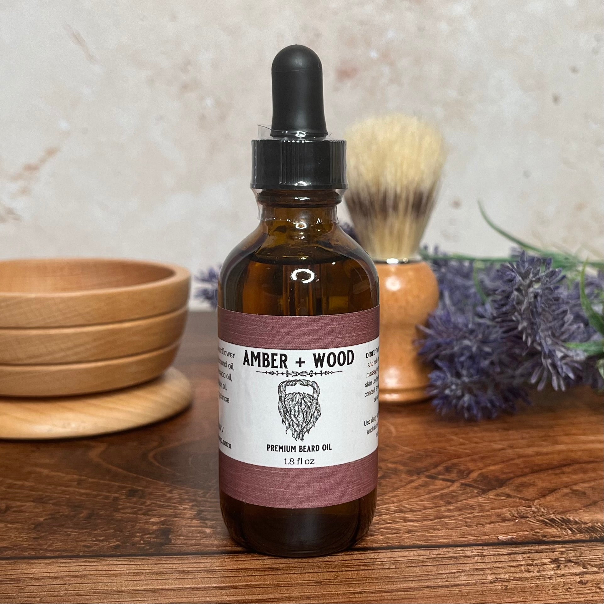 Amber & Wood Beard Oil