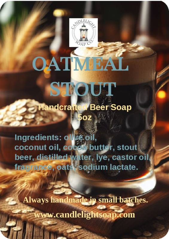 Oatmeal Stout beer soap