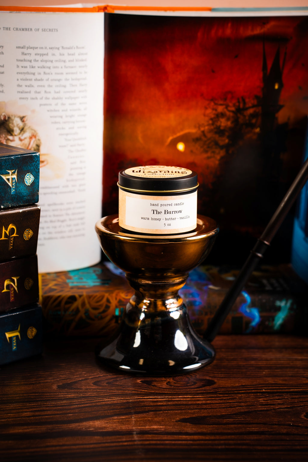 The Burrow candle