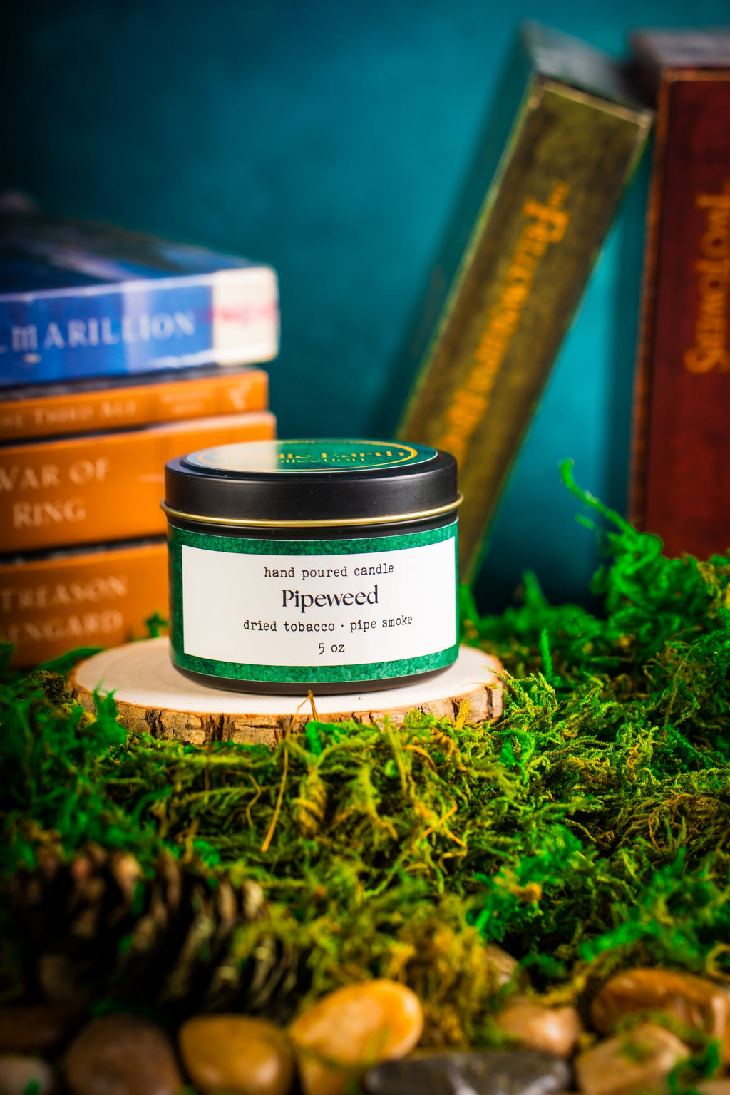 Pipeweed candle
