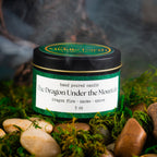 The Dragon Under the Mountain candle