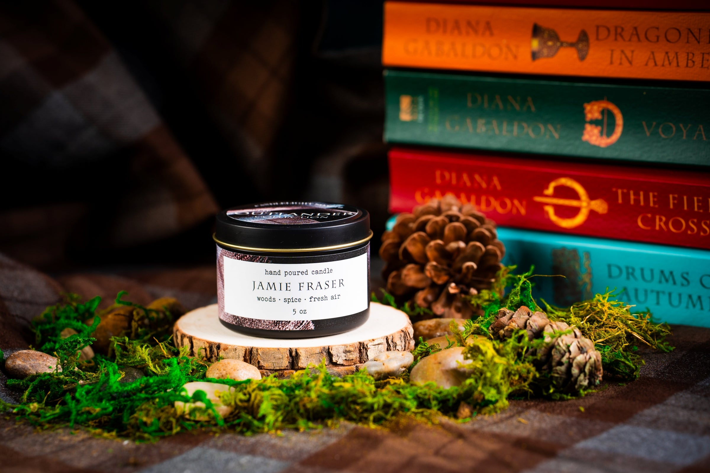 Jamie Fraser candle