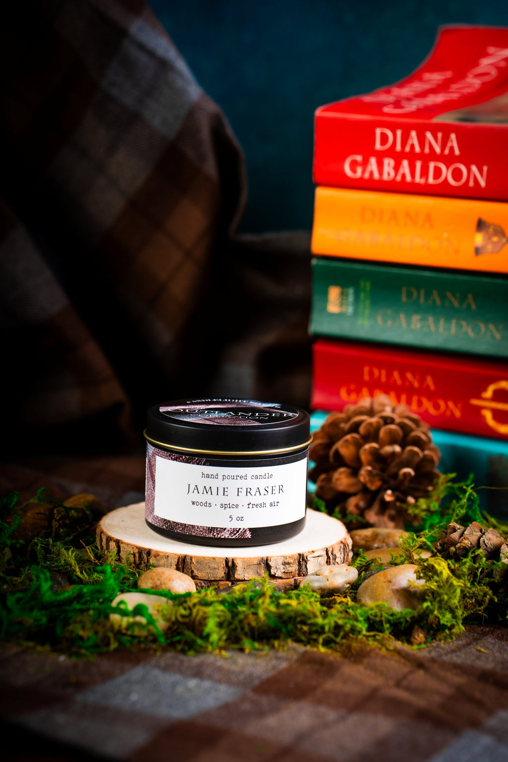Jamie Fraser candle