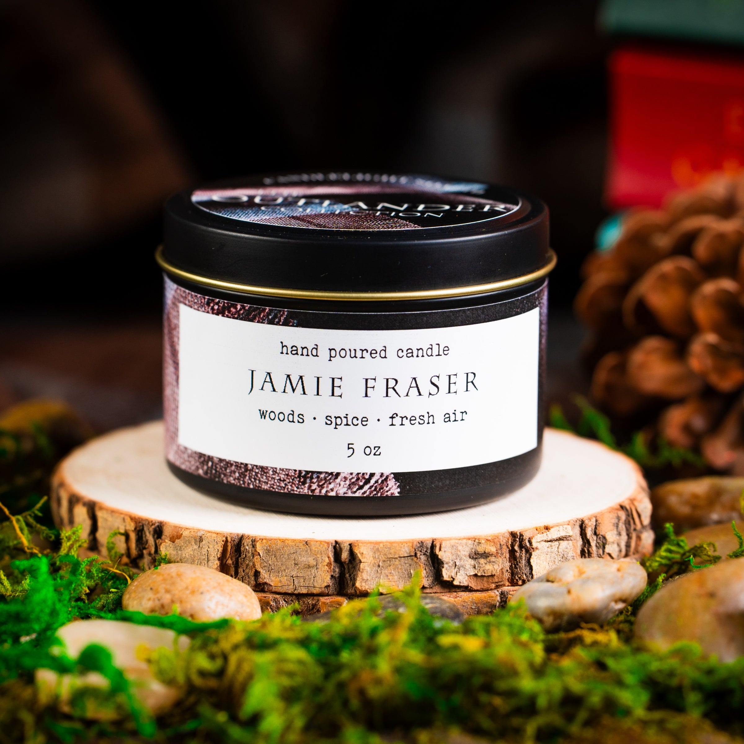Jamie Fraser candle