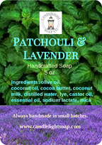 Patchouli Lavender soap