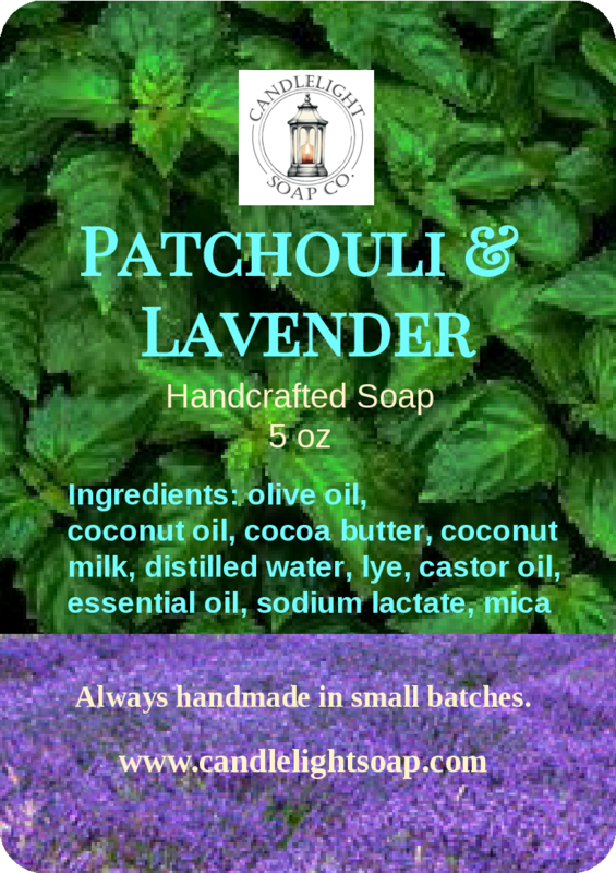 Patchouli Lavender soap