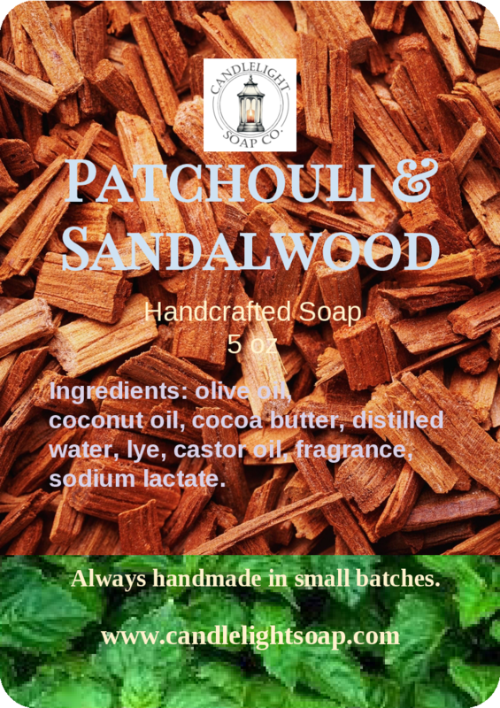 Patchouli & Sandalwood soap