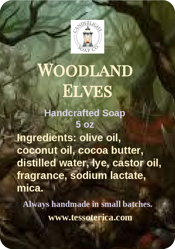 Woodland Elves soap