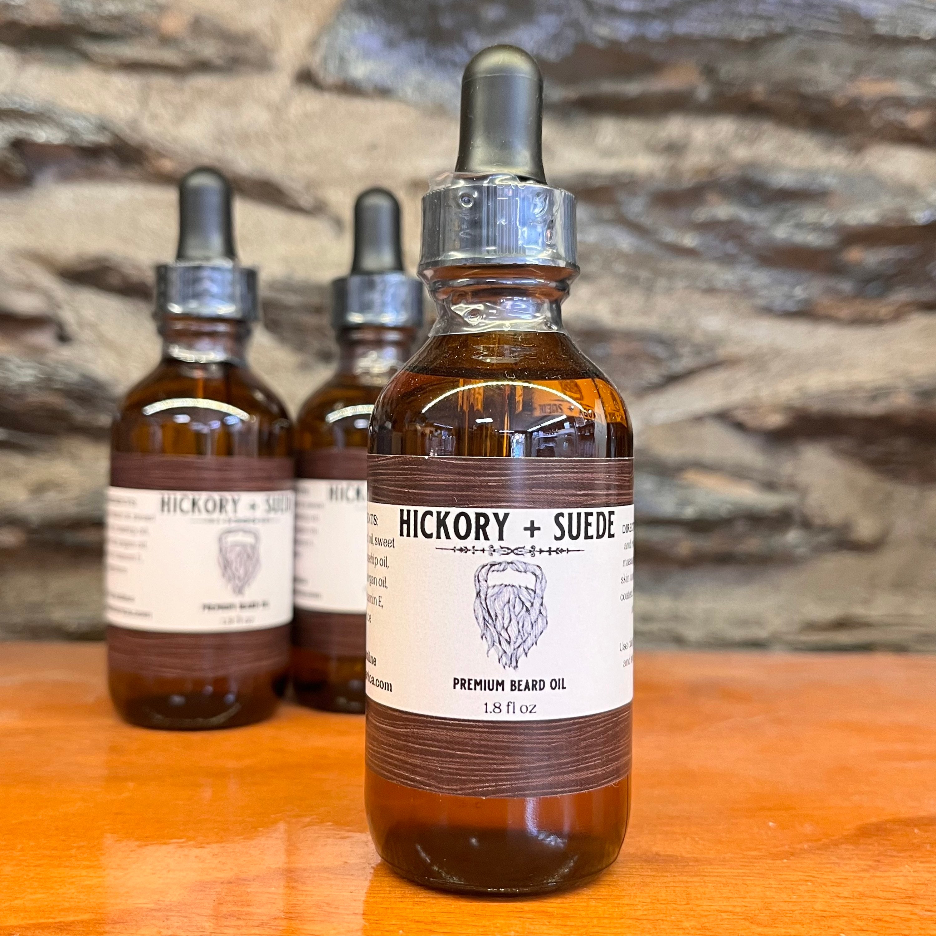 Hickory & Suede Beard Oil image 0
