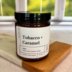 Tobacco + Caramel candle image 0