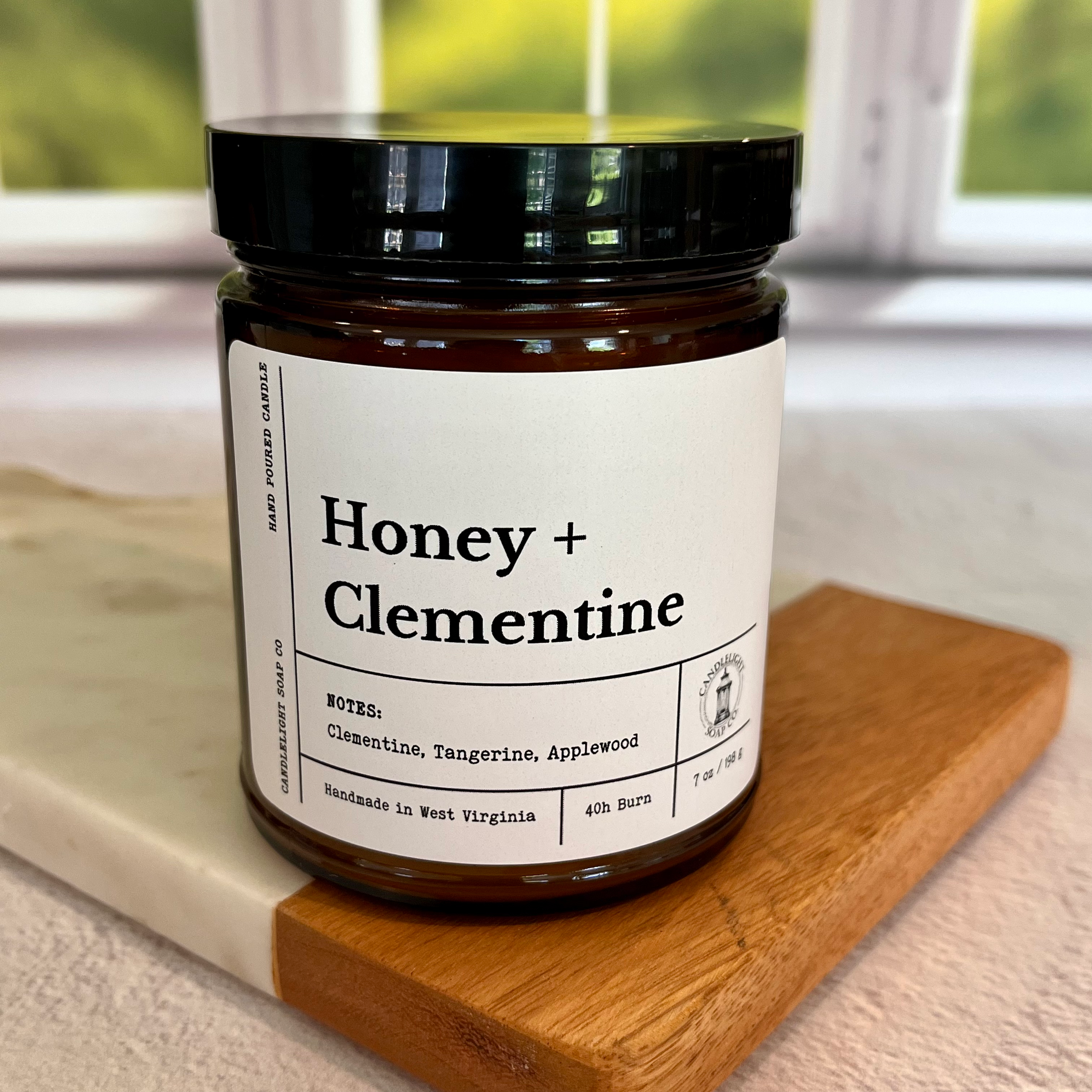 Honey + Clementine candle image 0