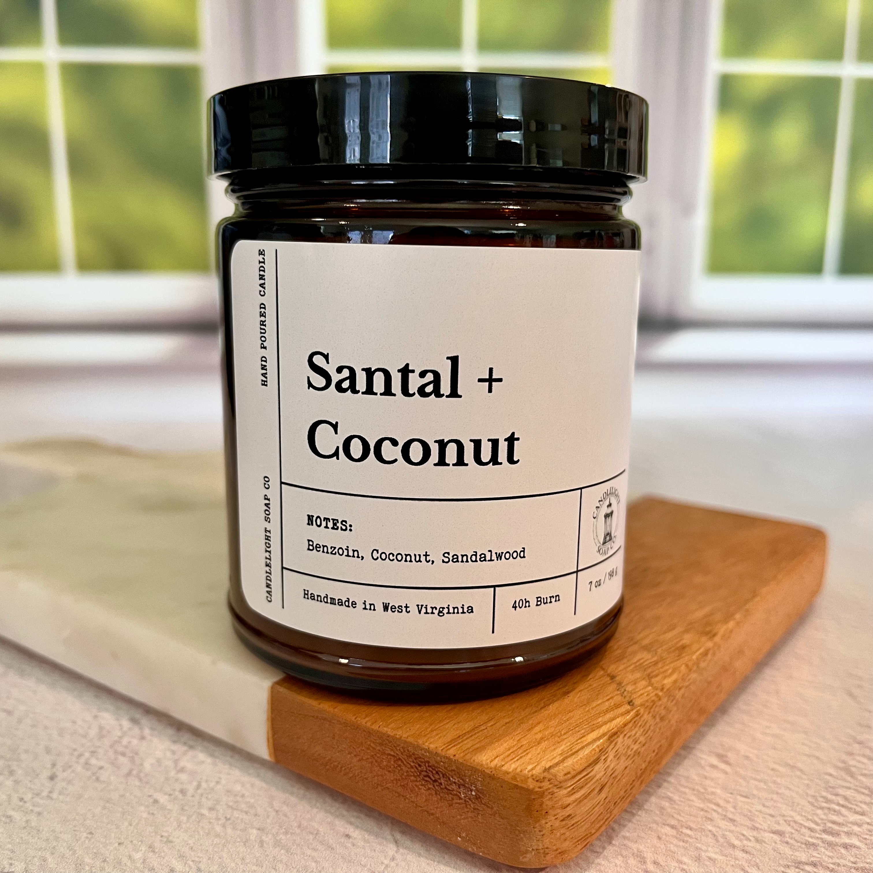 Santal + Coconut candle image 0