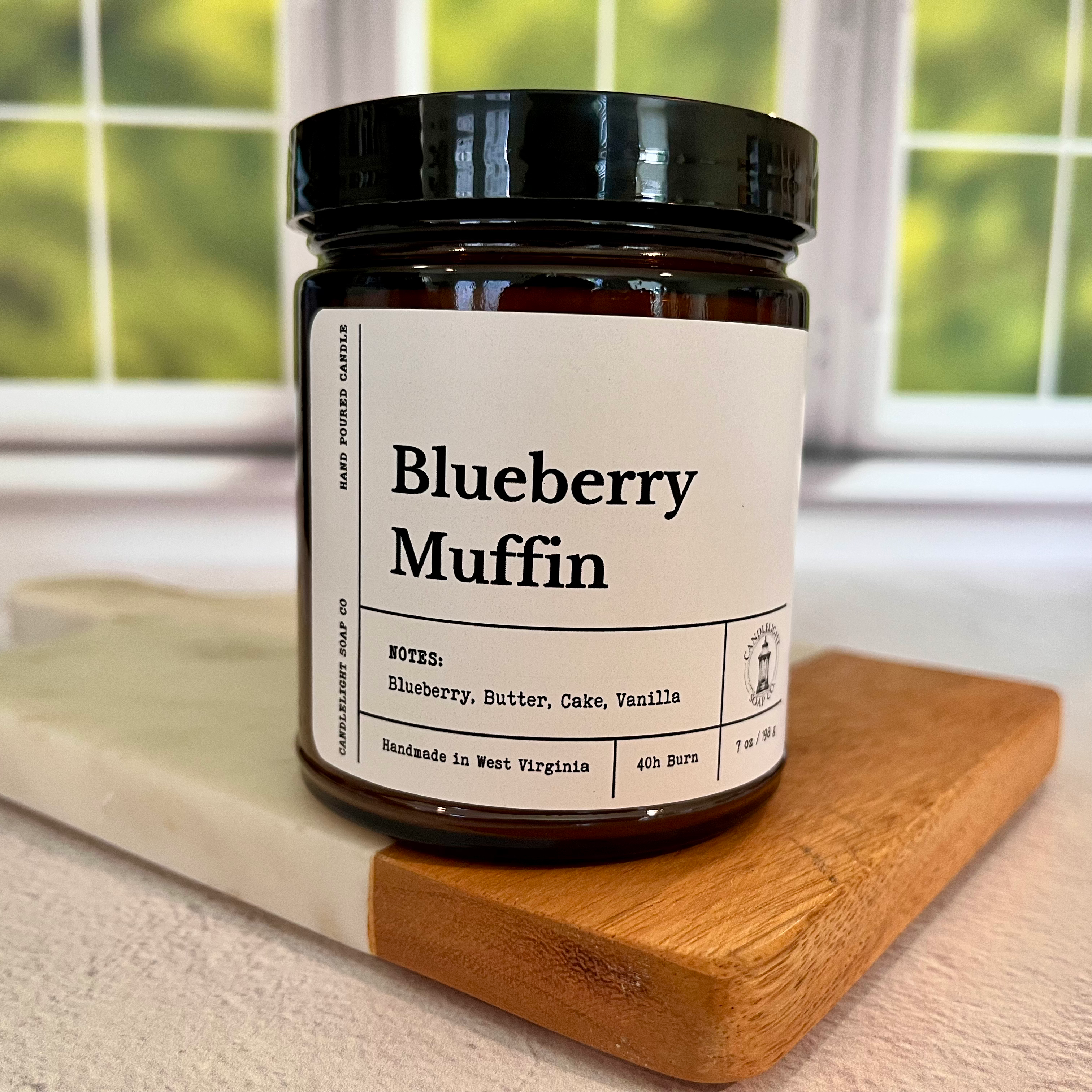 Blueberry Muffin candle image 0