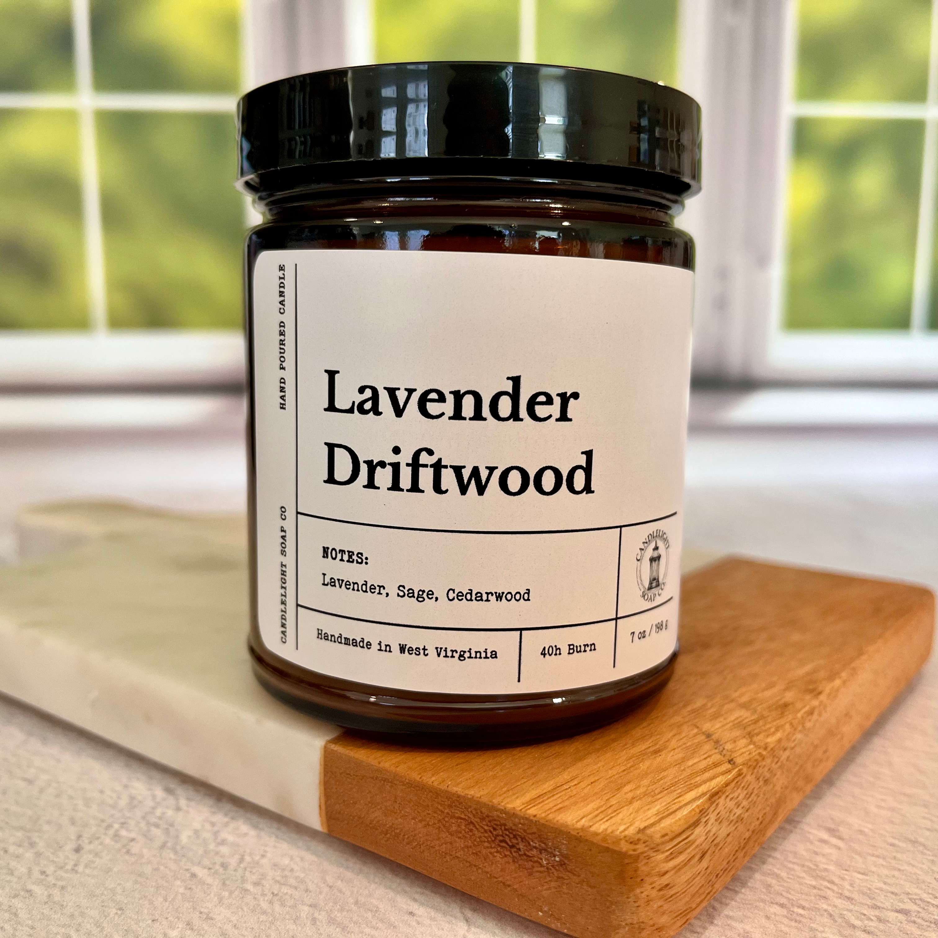 Lavender Driftwood candle image 0