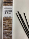 Teakwood & Spice incense sticks image 0